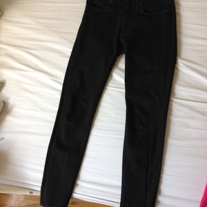 Everlane black mid rise skinny jeans 24 Reg